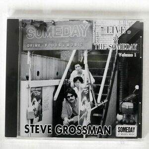 STEVE GROSSMAN/LIVE AT THE SOMEDAY VOL.1/SOMEDAY OF MUGEN MUSIC SM-1002CD CD □