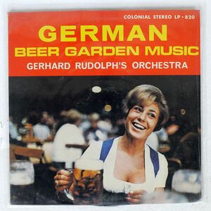 米 GERHARD RUDOLPH’S ORCHESTRA/GERMAN BEER GARDEN MUSIC/COLONIAL COL-ST-LP-820 LP