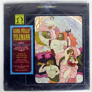 米 ROLAND DOUATTE/TELEMANN : WATER MUSIC/NONESUCH H71109 LP