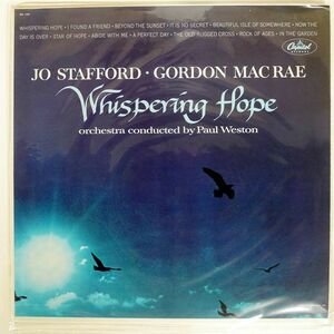 米 JO STAFFORD, GORDON MACRAE/WHISPERING HOPE/CAPITOL SM1696 LP