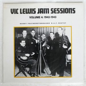 英 VIC LEWIS/JAM SESSIONS VOLUME 4: 1942-1943/HARLEQUIN HQ3011 LP