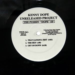 KENNY "DOPE" GONZALEZ/THE PUSHIN’ "DOPE" EP/TNT & TNT14 12