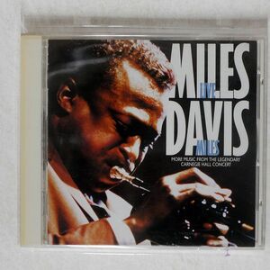 MILES DAVIS/LIVE MILES : MORE MUSIC FROM THE LEGENDARY CARNEGIE HALL CONCERT/CBS/SONY 32DP 789 CD □