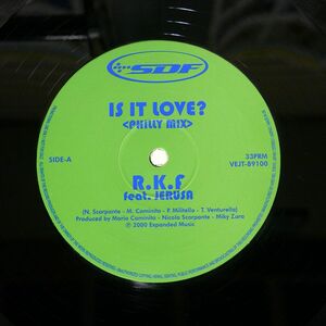 QC/RITE THE PARTY IS IT LOVE?/AVEX TRAX VEJT89100 12