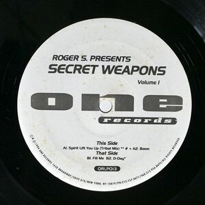 ROGER SANCHEZ/SECRET WEAPONS VOLUME I/ONE ORLP013 LP