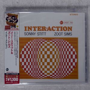 SONNY STITT & ZOOT SIMS/INTER-ACTION/CADET UCCU9745 CD □