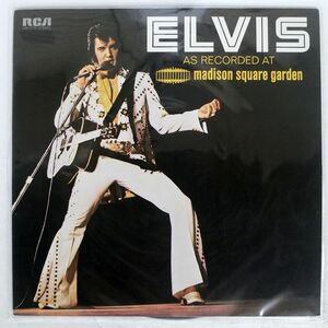 米 ELVIS PRESLEY/AS RECORDED AT MADISON SUQUARE GARDEN/RCA LSP4776 LP