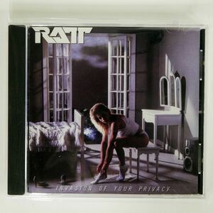 RATT/INVASION OF YOUR PRIVACY/ATLANTIC / WEA 81257-2 CD □