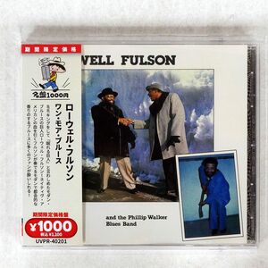 LOWELL FULSON/ONE MORE BLUES/ULTRA VIBE UVPR-40201 CD □