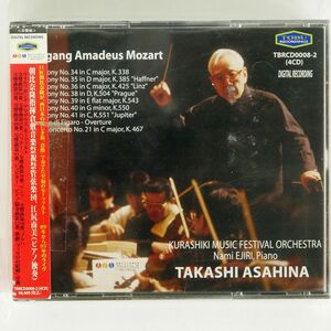 朝比奈隆/モーツァルト:交響曲第34,35,36,38,39,40,41番、他/TOBU RECORDINGS TBRCD-8 CD