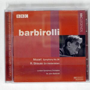 SIR JOHN BARBIROLI/BARBIROLLI: MOZART: SYMPHONY NO.36 ,RICHARD STRAUSS: EIN HELDENLEBEN/ナクソス・ジャパン(株) CD □