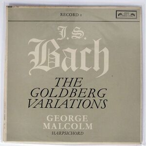英 GEORGE MALCOLM/GOLDBERG VARIATIONS RECORD 2/L’OISEAU-LYRE SOL262 LP