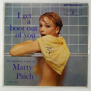 MARTY PAICH/I GET A BOOT OUT OF YOU/WARNER BROS. WS1349 LP