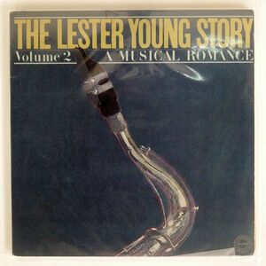 米 LESTER YOUNG/STORY VOLUME 2 - A MUSICAL ROMANCE/COLUMBIA JG34837 LP