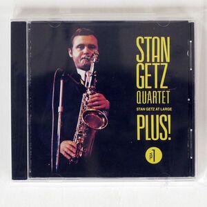 STAN GETZ QUARTET/STAN GETZ AT LARGE PLUS! VOL. 1/JAZZ UNLIMITED JUCD 2001 CD □