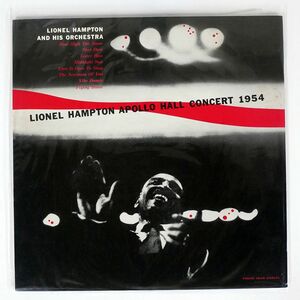 LIONEL HAMPTON &HIS ORCHESTRA/APOLLO HALL CONCERT 1954/EPIC ECPU8 LP