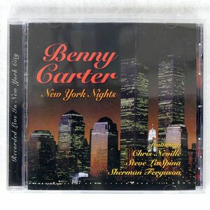 BENNY CARTER/NEW YORK NIGHTS/MUSICMASTERS JAZZ 01612-65154-2 CD □