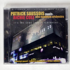 未開封 PATRICK SAUSSOIS/IT’S THE SAME THING.../DJAZZ DJ 551-2 CD □