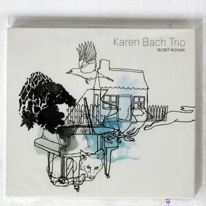 デジパック 未開封 KAREN BACH TRIO/SECRET ROOM/BLUE KITE PRODUCTIONS CD □