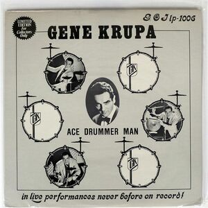 米 GENE KRUPA/ACE DRUMMER MAN/GIANTS OF JAZZ GOJLP1006 LP