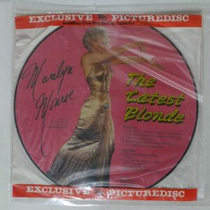 ピクチャー盤 MARILYN MONROE/LATEST BLONDE/ALL ROUND TRADING AR30077 LP
