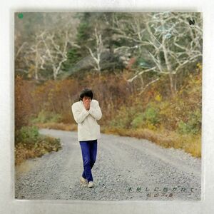 松山千春/木枯らしに抱かれて/NEWS N28N2005 LP