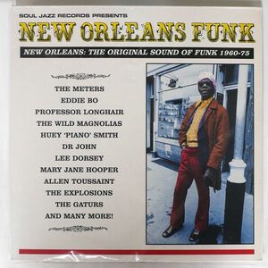 英 VA/NEW ORLEANS FUNK (NEW ORLEANS: THE ORIGINAL SOUND OF FUNK 1960-75)/SOUL JAZZ SJRLP47 LP