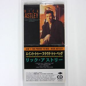 リック・アストリー/エイント・トゥー・プラウド・トゥ・ベッグ/BMGビクター R10D-125 8cmCD □