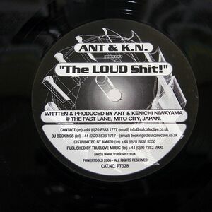 ANT & KN/THE LOUD SHIT!/POWER TOOLS PT028 12