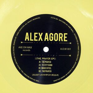 ALEX AGORE/THE PRAYER EP/AXE ON WAX AOW001 12