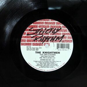 THE KNIGHTMEN/THIS JAM IS BOOMIN RUNNING/STRICTLY RHYTHM SR12134 12