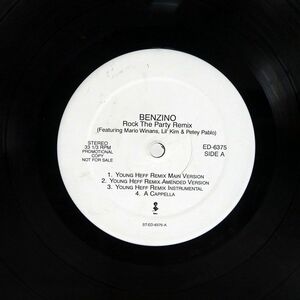 BENZINO/ROCK THE PARTY (REMIX)/ELEKTRA ED6375 12