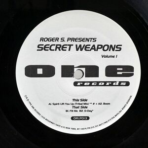 ROGER SANCHEZ/SECRET WEAPONS VOLUME I/ONE ORLP013 LP