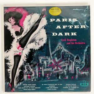 米 CYRIL STAPLETON AND HIS ORCHESTRA/PARIS AFTER DARK/MGM E3206 LP