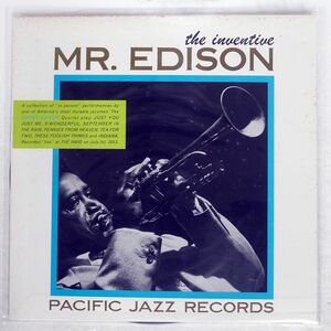 見本盤 HARRY EDISON/INVENTIVE MR. EDISON/PACIFIC JAZZ PJ0011 LP