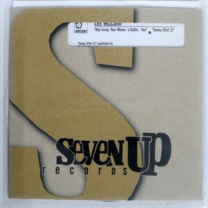 独 LES MCCANN/HEY LEROY, YOUR MAMA’S CALLIN’ YOU SUNNY (PART 2)/SEVEN-UP SUP016 7 □