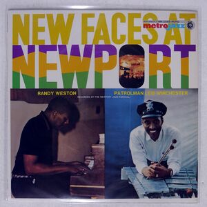RANDY WESTON TRIO/NEW FACES AT NEWPORT/MGM MM2085 LP