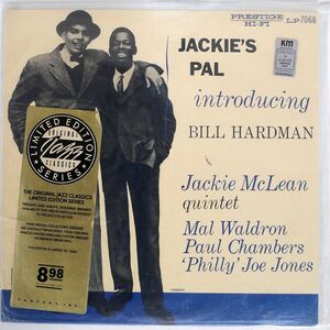 JACKIE MCLEAN QUINTET/JACKIE’S PAL/ORIGINAL JAZZ CLASSICS OJC1714 LP