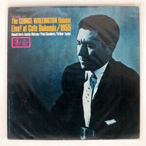 GEORGE WALLINGTON QUINTET/LIVE AT THE CAFE BOHEMIA 1955/PRESTIGE PRST7820 LP