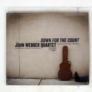 未開封 JOHN WEBBER QUARTET/DOWN FOR THE COUNT/CELLAR LIVE CL040114 CD □