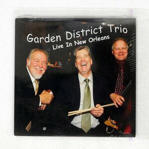 未開封 GARDEN DISTRICT TRIO/LIVE IN NEW ORLEANS/DHMP JZ111026-55 CD □