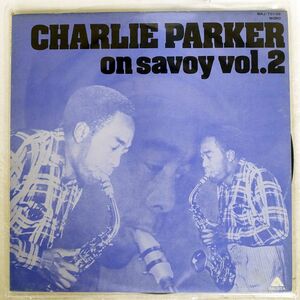 見本盤 CHARLIE PARKER/ON SAVOY VOL.2/ARISTA WAJ70139 LP