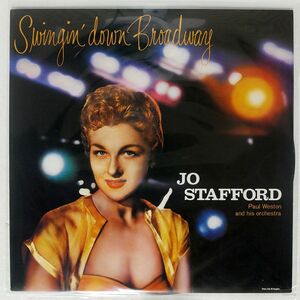 JO STAFFORD/SWINGIN’ DOWN BROADWAY/CBS SONY 20AP1805 LP