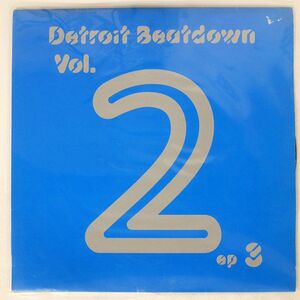 VA(EXCHANGE BUREAU)/DETROIT BEATDOWN VOL. 2 EP 3/THIRD EAR RECORDINGS 3EEP097 12