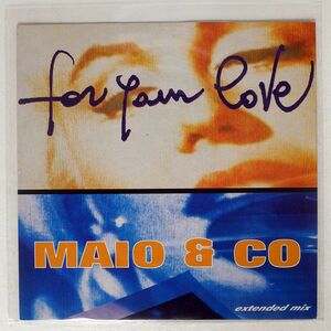 MAIO & CO./FOR YOUR LOVE/TIME TRD1238 12