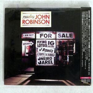 デジパック JOHN ROBINSON (A.K.A. LIL SCI OF SCIENZ OF LIFE)/I AM NOT FOR SALE/FCCDJ-28 CD □