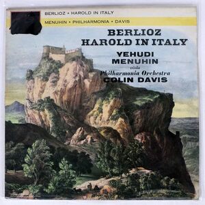 英 メニューイン，デイヴィス/ベルリオーズ イタリアのハロルド/HIS MASTER’S VOICE ASD537 LP