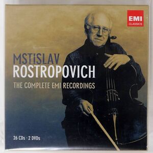EU ムスティスラフ・ロストロポーヴィチ/THE COMPLETE EMI RECORDINGS/EMI 2 17597 2 CD