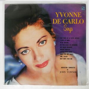 YVONNE DE CARLO/YVONNE DE CARLO SINGS/WEBSTERSEAL 331869 LP