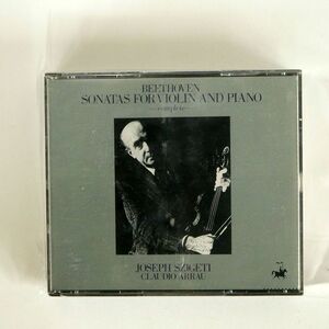 ヨゼフ・シゲティ、アラウ/ベートーベン：バイオリン・ソナタ全曲/キングレコード K28Y281 CD